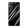 Black & Grey Gradient Glass Case For OPPO F21 Pro 4G Online Hot Sale