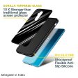 Black & Grey Gradient Glass Case For OnePlus Nord N20 5G Hot on Sale