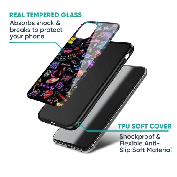 Accept The Mystery Glass Case for Samsung Galaxy S10 Plus on Sale