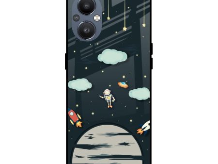 Astronaut Dream Glass Case For OnePlus Nord N20 5G For Sale