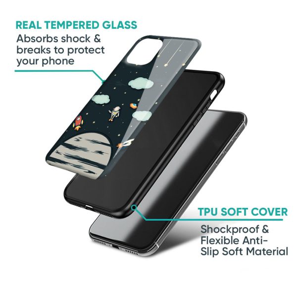 Astronaut Dream Glass Case For Realme C25 Online Hot Sale