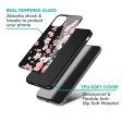 Black Cherry Blossom Glass Case for Samsung Galaxy S10 Plus Online now