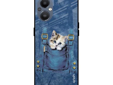 Kitty In Pocket Glass Case For OnePlus Nord N20 5G Hot on Sale