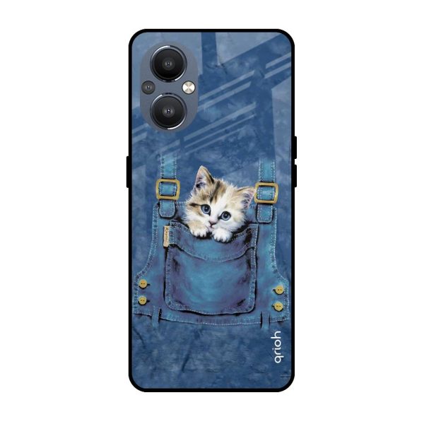 Kitty In Pocket Glass Case For OnePlus Nord N20 5G Hot on Sale