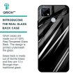 Black & Grey Gradient Glass Case For Realme C25 Online now