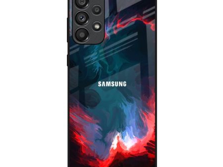 Brush Art Glass Case For Samsung Galaxy A33 5G For Discount