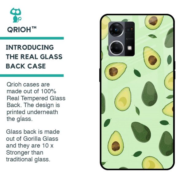 Avocado Green Glass Case For OPPO F21 Pro 4G For Discount