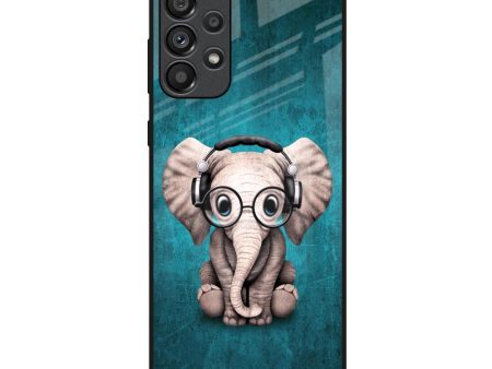 Adorable Baby Elephant Glass Case For Samsung Galaxy A33 5G Online