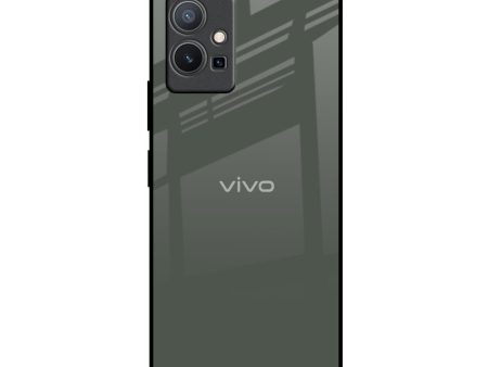 Charcoal Glass Case for Vivo Y75 5G Online now