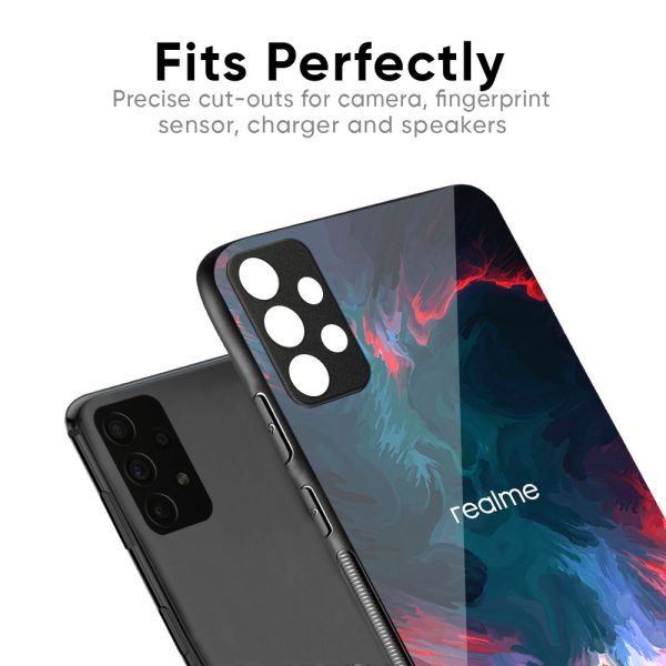 Brush Art Glass Case For Realme 9 Pro 5G Online Hot Sale