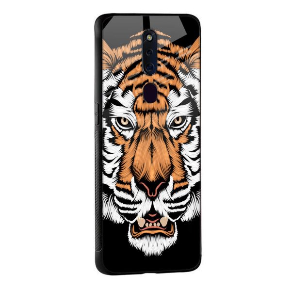 Angry Tiger Glass Case For Oppo Reno7 Pro 5G Online