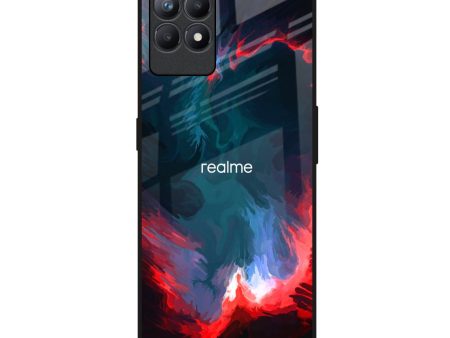 Brush Art Glass Case For Realme Narzo 50 Cheap