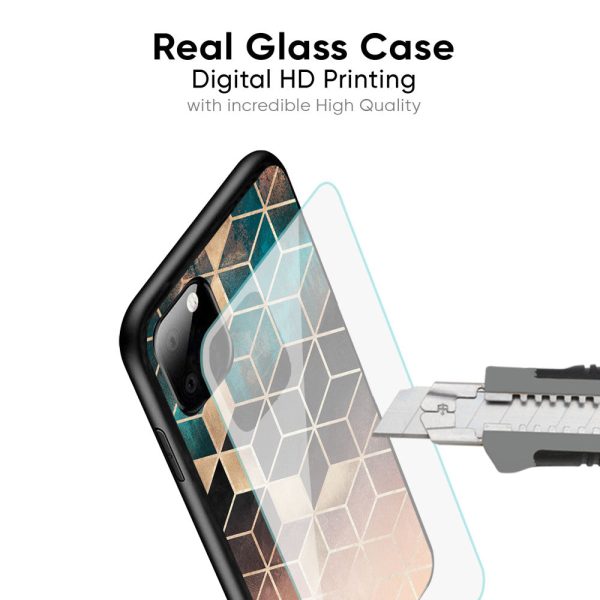 Bronze Texture Glass Case for Realme C35 Supply