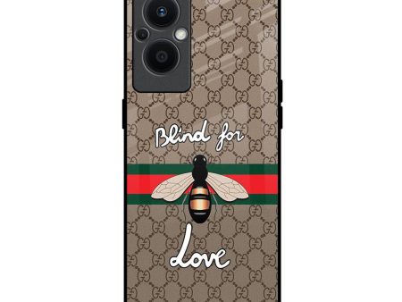 Blind For Love Glass Case for OPPO F21 Pro 5G Online Sale