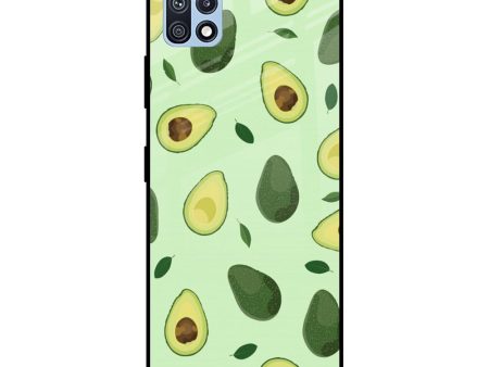 Avocado Green Glass Case For Samsung Galaxy F42 5G Online Sale