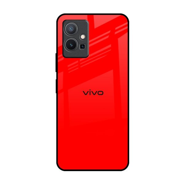 Blood Red Glass Case for Vivo Y75 5G For Sale