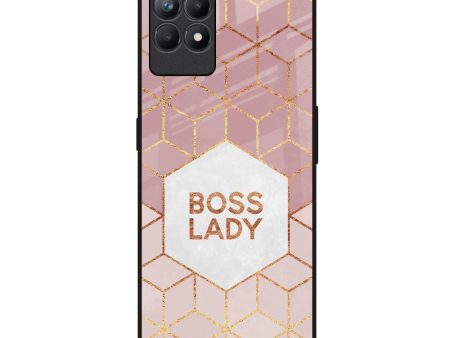 Boss Lady Glass Case for Realme Narzo 50 For Sale