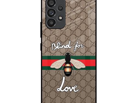 Blind For Love Glass Case for Samsung Galaxy A53 5G Fashion