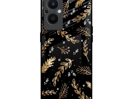 Autumn Leaves Glass Case for OPPO F21 Pro 5G Supply