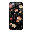 Black Spring Floral Glass Case for Apple iPhone 6 Plus Sale