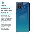 Celestial Blue Glass Case For Samsung Galaxy M32 Fashion