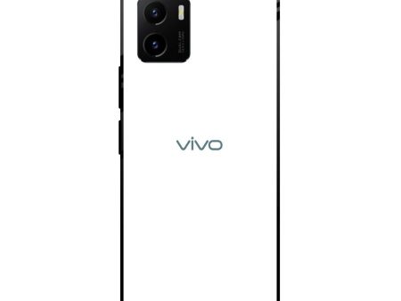 Arctic White Glass Case for Vivo Y15s Online now