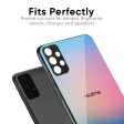 Blue & Pink Ombre Glass case for Realme Narzo 50 Cheap