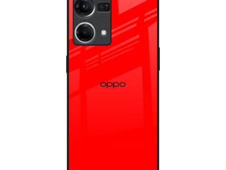 Blood Red Glass Case for OPPO F21 Pro Discount