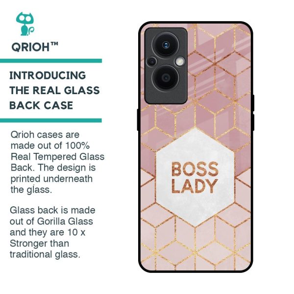 Boss Lady Glass Case for OPPO F21 Pro 5G Cheap