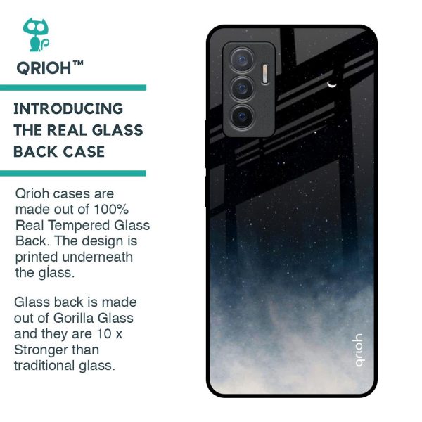 Black Aura Glass Case for Vivo V23e 5G Supply