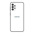 Arctic White Glass Case for Samsung Galaxy A13 Fashion