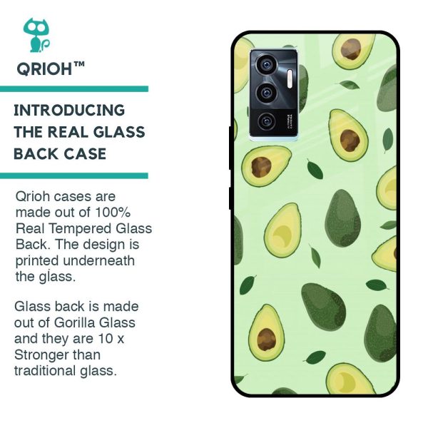 Avocado Green Glass Case For Vivo V23e 5G For Discount