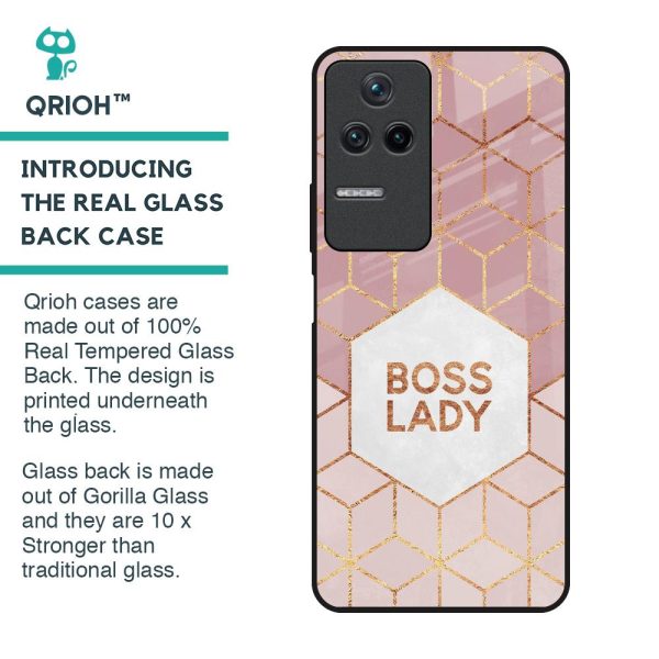 Boss Lady Glass Case for Poco F4 5G Discount