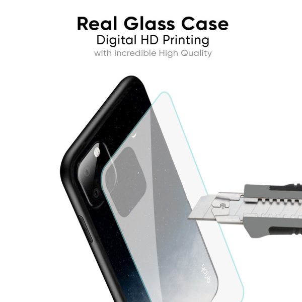 Black Aura Glass Case for Samsung Galaxy A23 Supply