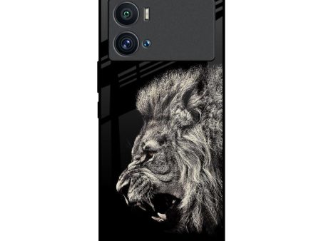 Brave Lion Glass Case for iQOO 9 Pro For Sale