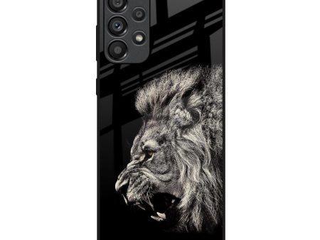 Brave Lion Glass Case for Samsung Galaxy A33 5G For Cheap