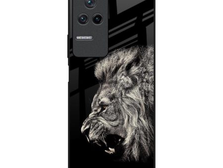 Brave Lion Glass Case for Poco F4 5G For Sale