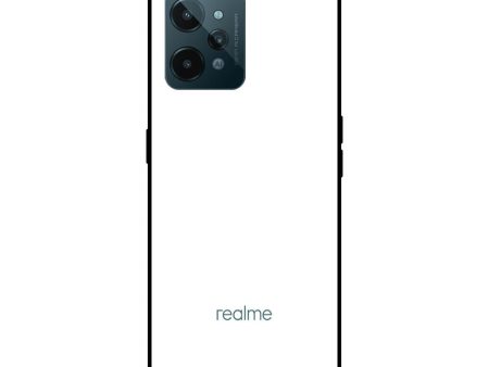 Arctic White Glass Case for Realme C31 Online