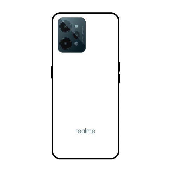 Arctic White Glass Case for Realme C31 Online