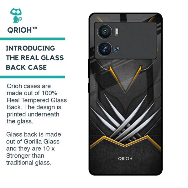 Black Warrior Glass Case for iQOO 9 Pro Discount