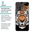 Angry Tiger Glass Case For Mi 11i HyperCharge For Cheap