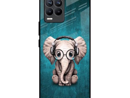 Adorable Baby Elephant Glass Case For Realme 8 Pro For Sale