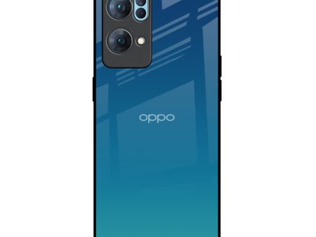 Celestial Blue Glass Case For Oppo Reno7 Pro 5G For Sale