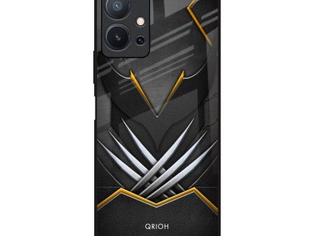 Black Warrior Glass Case for Vivo T1 5G Fashion