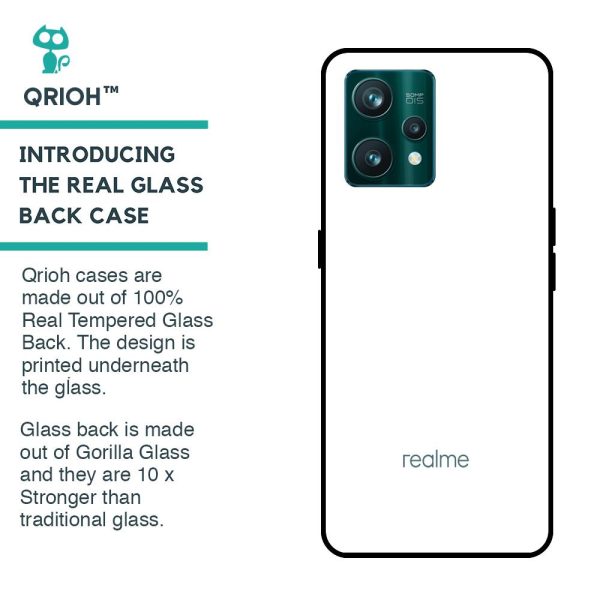 Arctic White Glass Case for Realme 9 Pro 5G Online Hot Sale