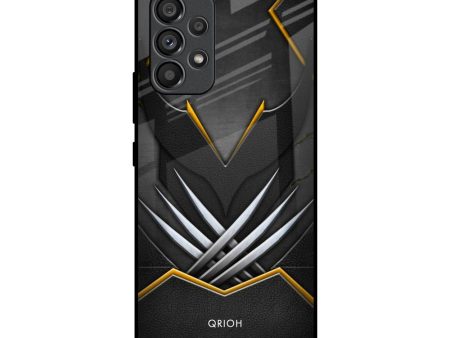 Black Warrior Glass Case for Samsung Galaxy A53 5G Discount