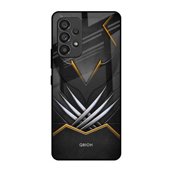 Black Warrior Glass Case for Samsung Galaxy A53 5G Discount