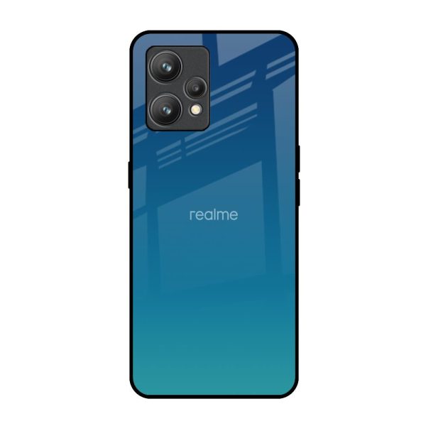 Celestial Blue Glass Case For Realme 9 Pro Plus Discount