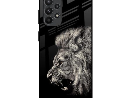 Brave Lion Glass Case for Samsung Galaxy A23 For Cheap