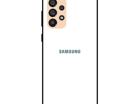 Arctic White Glass Case for Samsung Galaxy A33 5G Online now